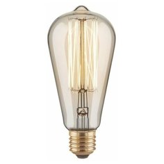 Лампочка Эдисона ST64 A, груша Е27, 40Вт, теплый желтый свет, MagicLight, диммируемая