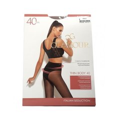 Колготки Glamour Thin Body, 40 den, размер 3-M, miele (бежевый)