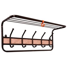 Вешалка с полкой 21В (Медный антик) ЗМИ