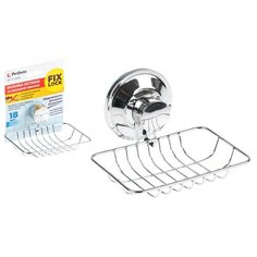 Мыльница настенная на вакуумной присоске 153x118x59 мм FIX LOCK PERFECTO LINEA