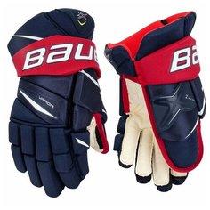 Перчатки Bauer Vapor 2X S20 JR (размер 11, цвет Черный/красный) Бауэр