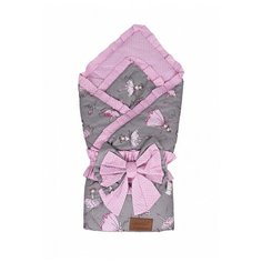 Конверт-одеяло Amarobaby Happy балерины 93 см розовый