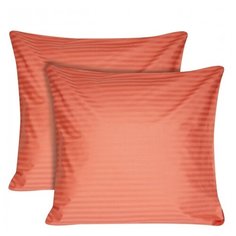Комплект наволочек DREAM TIME PC-46, сатин, 70 х 70 см, 2 шт., коралловый