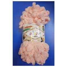 Пряжа для вязания Alize Puffy, цвет 340-пудровый, 9м 100гр, 1 моток
