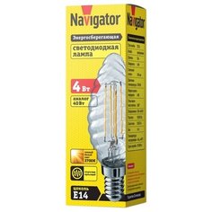Светодиодная лампа свеча Navigator 71 311 NLL-F-TC35-4-230-2.7K-E14