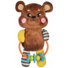 Погремушка Жирафики Мишка 939528 коричневый