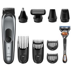 Машинка для стрижки Braun MGK7221 + Бритва Gillette