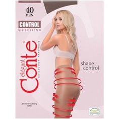 Колготки Conte Elegant Control, 40 den, размер 3, shade (коричневый)