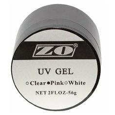 Гель ZO UV Gel однофазный для моделирования, 56 мл pink