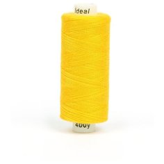 Нитки бытовые IDEAL 40/2 366м 100% п/э, цв.135 желтый
