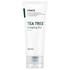 APIEU Гель ночной для проблемной кожи NonCo Tea Tree Sleeping Gel, 80 мл