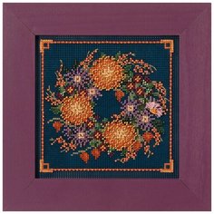 Набор для вышивания бисером Мамин венок Mill Hill