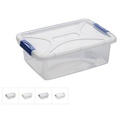 Ящик для хранения 28х40х13,5 см, 10 л, DRINA (цвета в ассортименте, подходит для хранения пищевых продуктов) (10291)