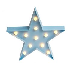 Ночник Звезда STAR, детский светодиодный светильник - подарок, 2AA, 27 см Magic Light