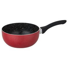 Ковш Agness 12*4,5 см 400 мл антиприг. мраморное покрытие, ручка soft touch, без уп.(936-200)
