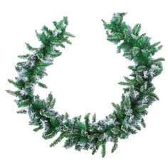 Хвойная гирлянда Зимнее волшебство "Иней" (220 веток) (185450)