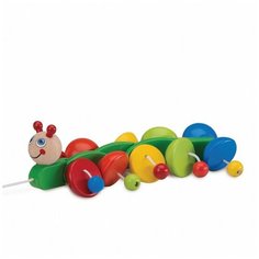 Каталка-игрушка Wonderworld Гусеница (WW-4000) разноцветный