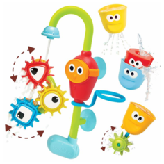 Игрушка для ванной Yookidoo Волшебный кран большой (40141) зеленый/красный