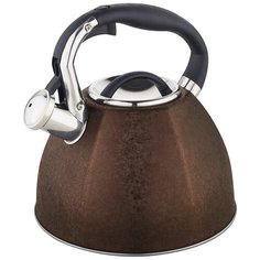 Чайник Agness со свистком 3,0 л индукцион. капсульное дно (908-052)