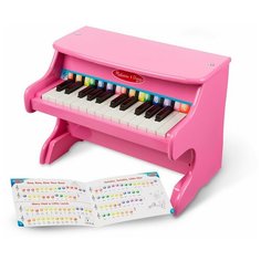 "Пианино" учимся играть розовое Melissa Doug 1931M
