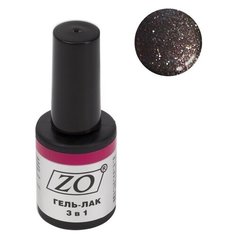 Гель-лак 3 в 1 ZO ZO-GT, 10 мл, 083 мокрый асфальт