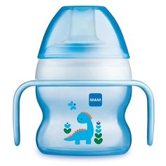 Поильник-непроливайка MAM Starter Cup, 150 мл голубой