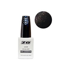 Гель-лак для ногтей ZO GL, 20 мл, 344 глубокий синий с мерцающими блестками