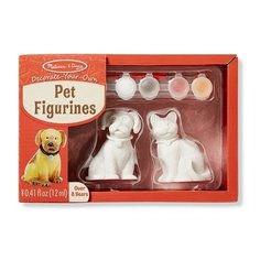 Творчество Н-р разукрась фигурки-животные (собака и кошка) (8866) Melissa & Doug