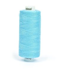 Нитки бытовые IDEAL 40/2 366м 100% п/э, цв.319 голубой