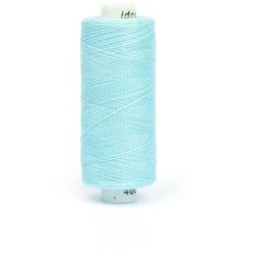 Нитки бытовые IDEAL 40/2 366м 100% п/э, цв.314 голубой