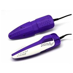 Сушилка для обуви Sakura SA-8157V, 65°С, 10 Вт, бело-фиолетовая