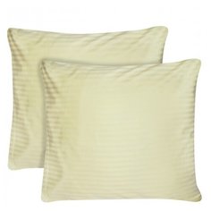 Комплект наволочек DREAM TIME PC-46, сатин, 70 х 70 см, 2 шт., желтый