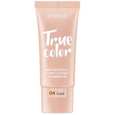 DIVAGE Тональный крем True Color, 25 мл, оттенок: 04 Sand