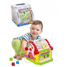 Развавающая игрушка Сортер Теремок со светом и звуком Play Smart