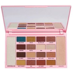 REVOLUTION Палетка теней и хайлайтеров Eyeshadow & Highlighter Palette Kisu