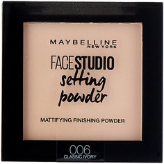 Maybelline New York Face Studio пудра компактная Setting Powder матирующая фиксирующая 006 classic ivory