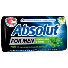 Мыло кусковое Absolut Лемонграсс и мята, 90 г