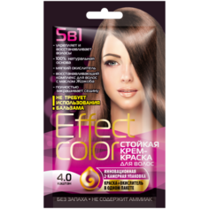 Fito косметик Effect Сolor стойкая крем-краска для волос, 4.0 каштан, 50 мл