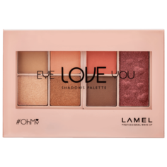 Lamel Professional Палетка теней Oh My Eye Love You 402
