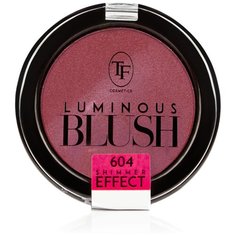 TF Cosmetics пудровые румяна с шиммер-эффектом Luminous Blush 604 пепельный розовый