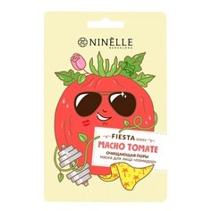 Ninelle Fiesta Macho Tomato очищающая поры маска Помидор, 20 г