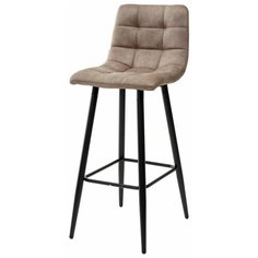 Барный стул SPICE MF-06 теплый серый, ткань микрофибра M-CITY