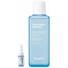 Dr.Jart+ Vital Hydra Solution Biome Essence + Intensive Blue Shot Интенсивная увлажняющая биом-эссенция для лица, 150 мл + Бустер для лица, 4 мл