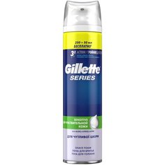 Пена для бритья Series Sensitive для чувствительной кожи Gillette, 300 мл