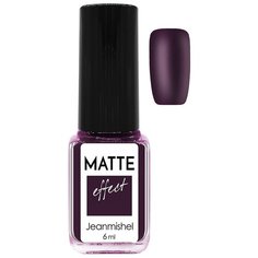 Лак Jeanmishel Matte Effect, 6 мл, 291
