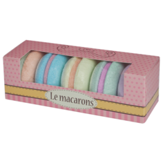 Набор шипучей соли "Le macaronc" 250 г ( Пять макаронс * 50 гр) Лаборатория Катрин