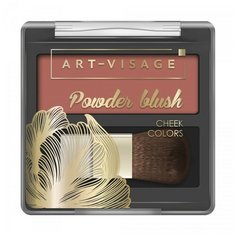 ART-VISAGE компактные румяна Powder Blush 304 sunset