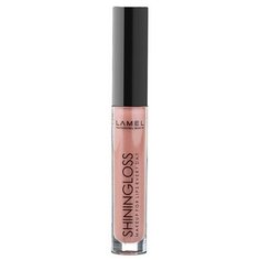 Lamel Professional Блеск для губ Shining Gloss, 405 мерцающая роза