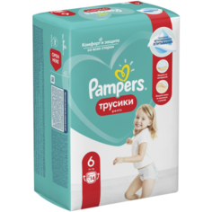 Pampers трусики Pants 6 (15+ кг), 14 шт.