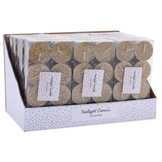 Свечи чайные Koopman International Red New Year Красный Новый Год Набор 8 шт